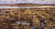 Bruno Andreas Liljefors The Curlews oil painting reproduction